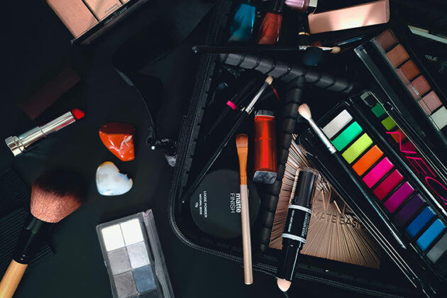 Make up and make up brushes
